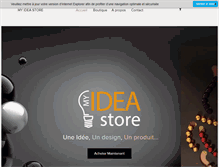 Tablet Screenshot of my-idea-store.com